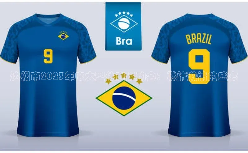 达州市2023年度大型体育运动会：燃情激情的盛宴